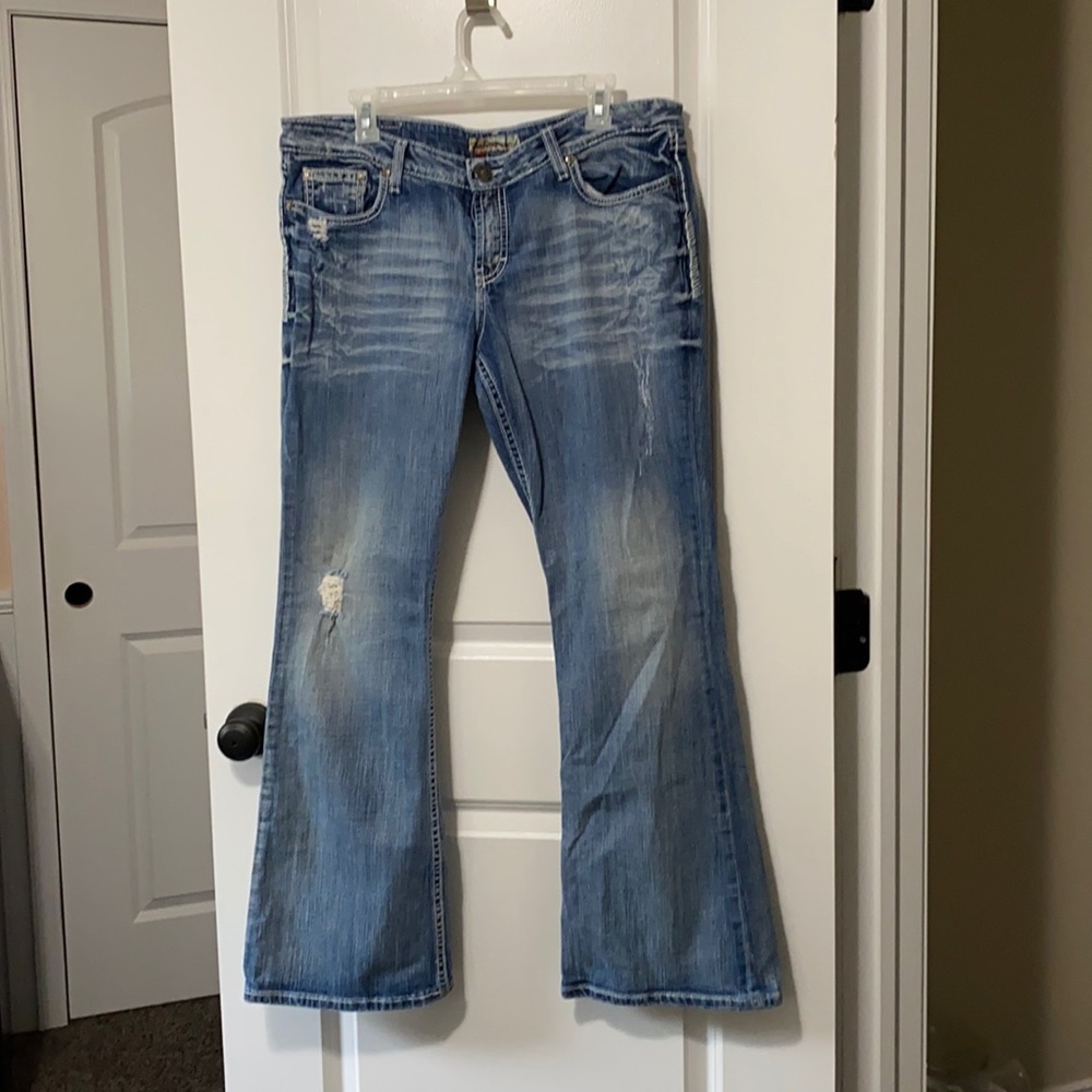 BKE Sabrina stretch boot cut jeans